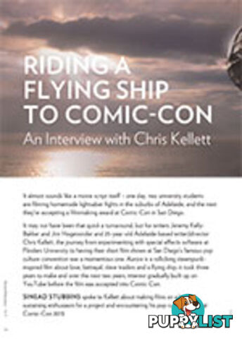 Riding a Flying Ship to Comic-Con: An Interview with Chris Kellett