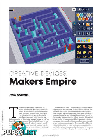 Creative Devices: Makers Empire