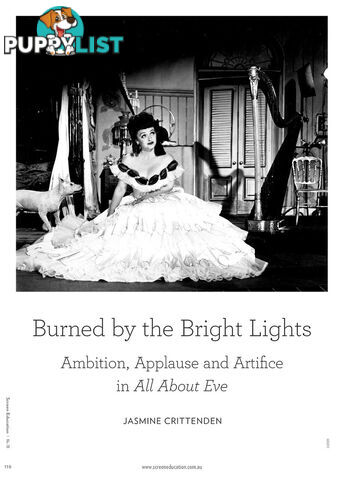 Burned by the Bright Lights: Ambition, Applause and Artifice in All About Eve