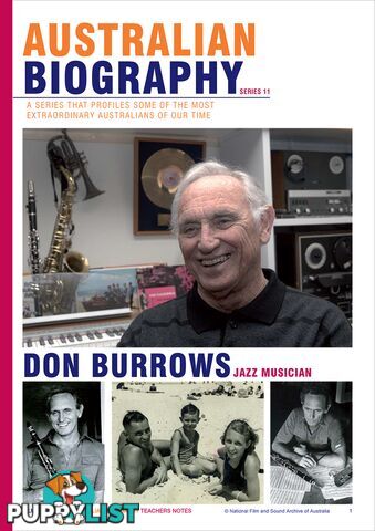 Australian Biography Series - Don Burrows (Study Guide)