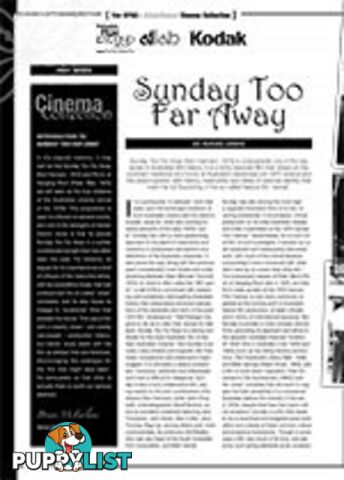 The NFSA's Kodak/Atlab Cinema Collection: Sunday Too Far Away