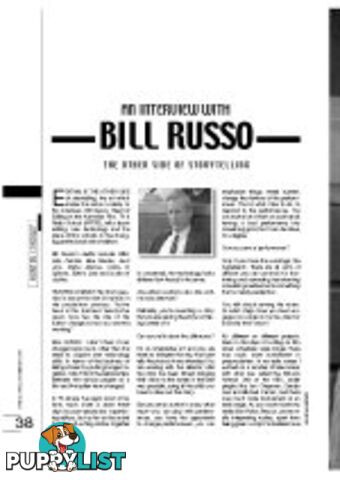 An Interview with Bill Russo - The Other Side of Storytelling