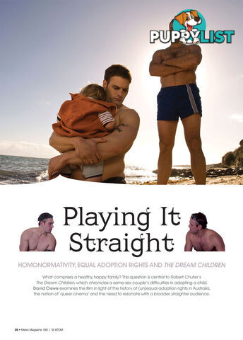 Playing It Straight: Homonormativity, Equal Adoption Rights and The Dream Children