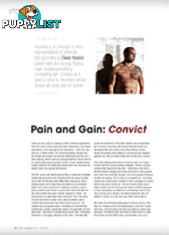 Pain and Gain: Convict