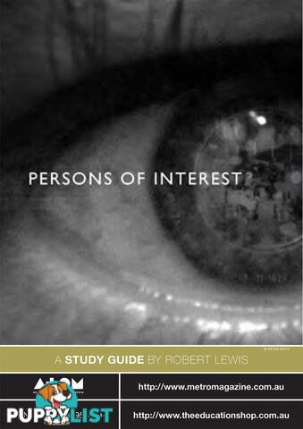 Persons of Interest ( Study Guide)