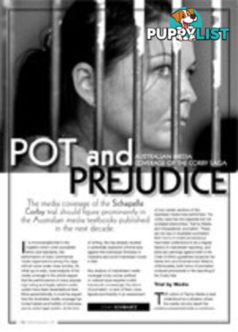 Pot and Prejudice: Australian Media Coverage of the Corby Saga