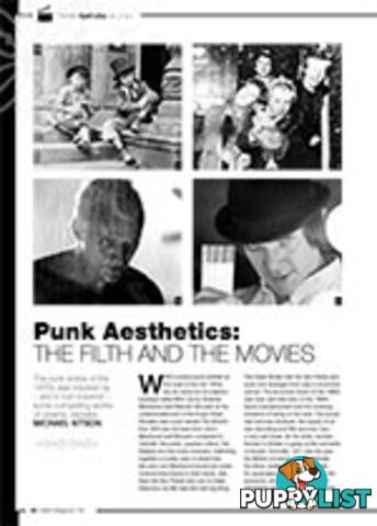 Punk Aesthetics: The Filth and the Movies