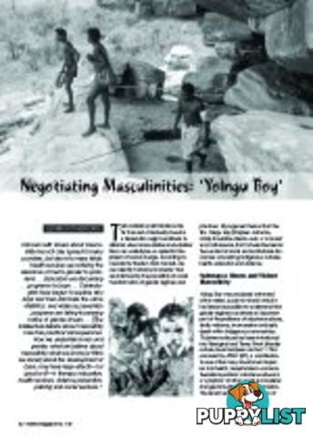 Negotiating Masculinities: 'Yolngu Boy'