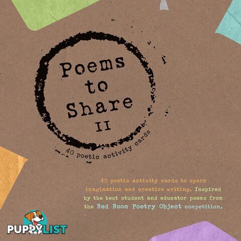 Poems to Share II: 40 Poetic Activity Cards