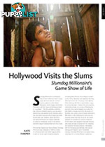 Hollywood Visits the Slums: Slumdog Millionaire's Game Show of Life