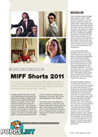 Big Things, Small Packages: MIFF Shorts 2011