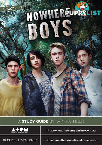 Nowhere Boys - Series 1, Episodes 7-13 ( Study Guide)