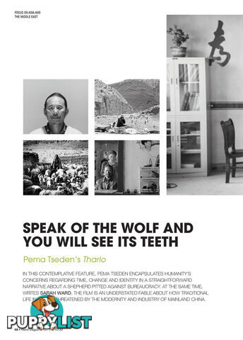 Speak of the Wolf and You Will See Its Teeth: Pema Tseden's Tharlo