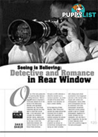 Seeing is Believing: Detective and Romance in Rear Window