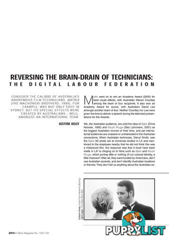 Reversing the Brain-drain of Technicians: The Digital Labour Federation