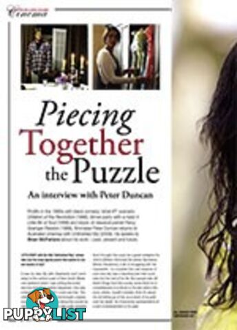 Piecing Together the Puzzle: An Interview with Peter Duncan