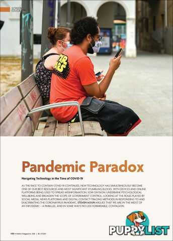 Pandemic Paradox: Navigating Technology in the Time of COVID-19