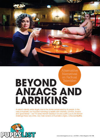 Beyond Anzacs and Larrikins: Alternative Narratives on Factual Television