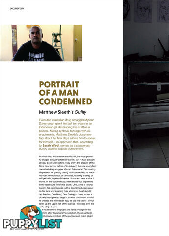 Portrait of a Man Condemned: Matthew Sleeth's 'Guilty'