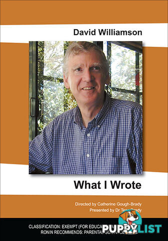 What I Wrote - David Williamson