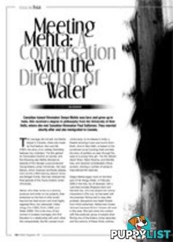 Meeting Mehta: A Conversation With the Director of Water