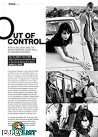 Out of Control: Masculine Crisis and the Aussie Working-Class Male in Suburban Mayhem