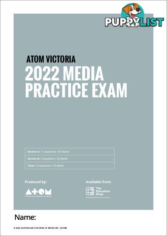 2022  Media Practice Exam