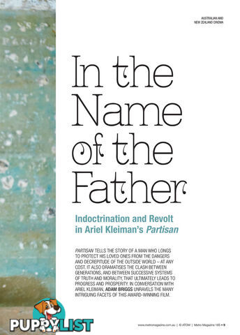 In the Name of the Father: Indoctrination and Revolt in Ariel Kleiman's Partisan