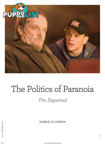 The Politics of Paranoia: The Departed