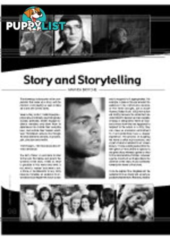 Story and Storytelling