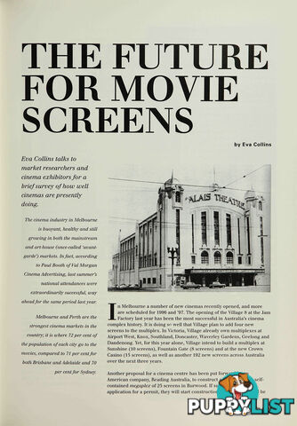 The Future for Movie Screens