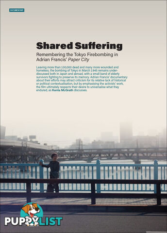 Shared Suffering: Remembering the Tokyo Firebombing in Adrian Francis' 'Paper City'