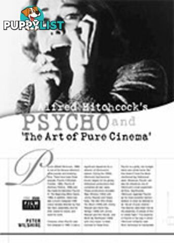 Alfred Hitchcock's Psycho and 'The Art of Pure Cinema'