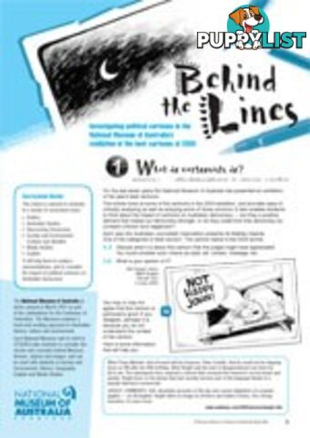 Behind the Lines - Investigating political cartoons