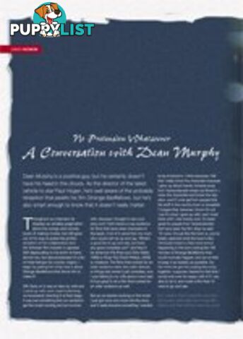 No Pretension Whatsoever: A Conversation With Dean Murphy