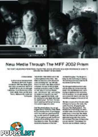 New Media Through The MIFF 2002 Prism