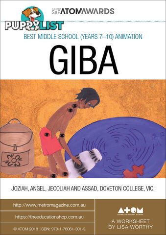 2018 SAE  Award winner: Giba ( Worksheets)