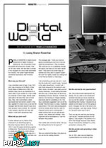 Digital World: An Interview with Pamela Hammond