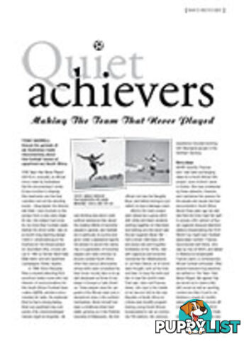 Quiet Achievers: Making The Team that Never Played