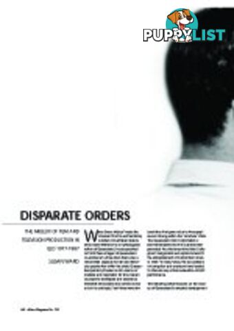 Disparate Orders: The milieux of film and television production in QLD 1977 - 1987