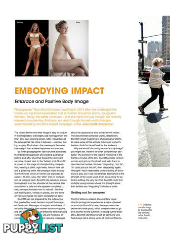 Embodying Impact: Embrace and Positive Body Image