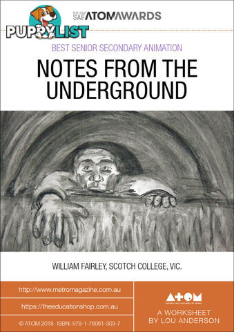 2018 SAE  Award winner: Notes from the Underground ( Worksheets)