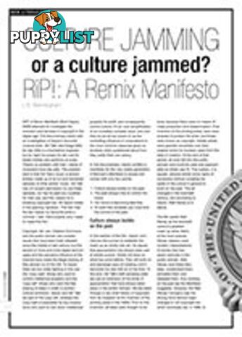 Culture Jamming or a Culture Jammed? RiP!: A Remix Manifesto