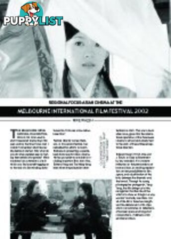 Regional Focus: Asian Cinema at the Melbourne International Film Festival 2002