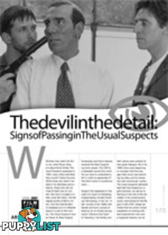 The Devil in the Detail: Signs of Passing in The Usual Suspects