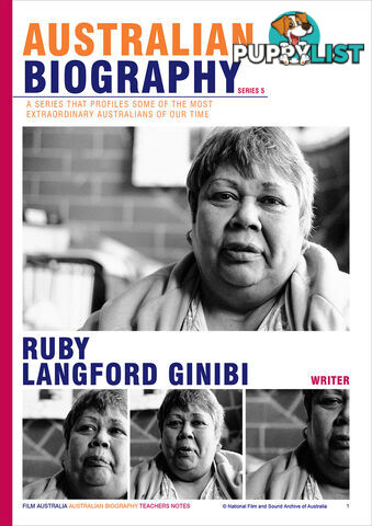 Australian Biography Series - Ruby Langford Ginibi (Study Guide)