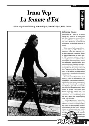 Irma Vep: La femme d'Est