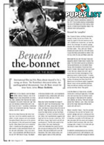 Beneath the Bonnet: Eric Bana's Love the Beast