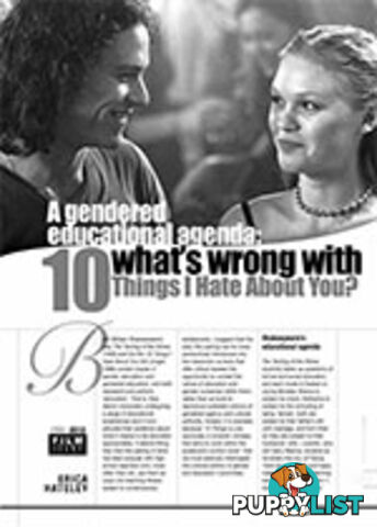 A Gendered Educational Agenda: What's Wrong with 10 Things I Hate About You?