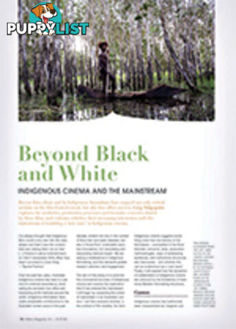 Beyond Black and White: Indigenous Cinema and the Mainstream